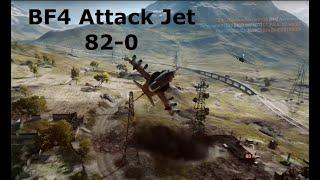 #18 4K Battlefield4 attack jet gameplay 82-0