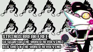 STRINGS BREAK FREE | Spamton THE WORLD REVOLVING - Deltarune Remix