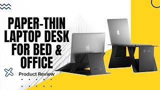 Best Laptop Stand for Desk & Bed - iSwift Pi Review - Paper Thin Durable Laptop Desk