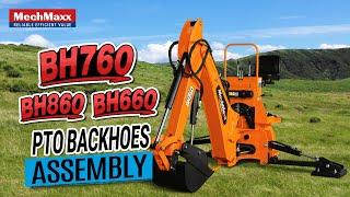 MechMaxx 3-Point Tractor Backhoe Assembly Video