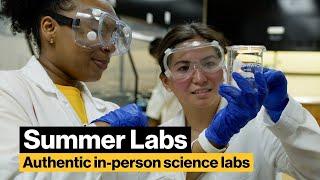 In-person summer science labs for online students | ASU Online