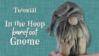 In the Hoop Gnome tutorial for Embroidery Machines - look at those feet!