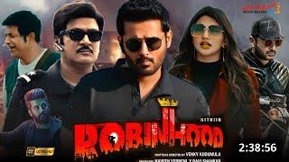 Robinhood 2024 Full Movie Hindi Dubbed South Update | Nithin New Movie | Sreeleela | Latest Movie