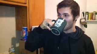 Drink it out tha sink.