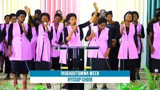 IZINA RIRYOSHYE - HYSSOP CHOIR | Ivugabutumwa week| Live at ADEPR RUKURAZO