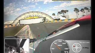 At Le Mans on-board Ariel Atom with Nigel Greensall using Video VBOX