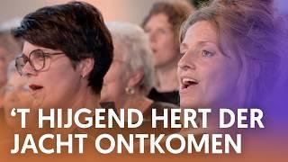 'T hijgend hert der jacht ontkomen - Nederland Zingt