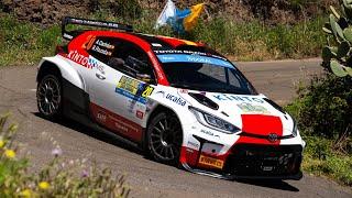 Rally Islas Canarias 2024 | ERC SCER | Espectáculo y Errores