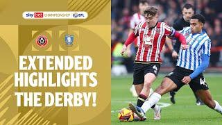 THE DERBY! | Sheffield United v Sheffield Wednesday extended highlights