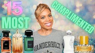 My 15 Most Compliment Fragrances of 2023!