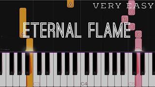 Eternal Flame - MYMP, The Bangles | VERY EASY Piano Tutorial