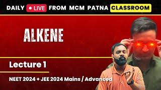 Lecture - 1 | organic chemistry | Alkene | NEET 2023 | IIT JEE | MCM Patna