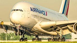 ️120 AIRCRAFT TAKEOFFS and LANDINGS in 1 HOUR  PARIS Charles de Gaulle Airport Plane Spotting CDG