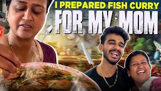 ನಾನ್ ಮಾಡಿದ್ Fish Curry ತಿಂದು Amma Full ಖುಷ್  | Samsameer_insta