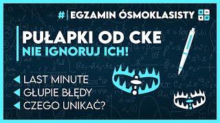 PUŁAPKI EGZAMINACYJNE  Zwróć uwagę na te zadania! ️ | Egzamin Ósmoklasisty 2025