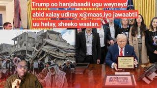 SUBAX: Bootadii ugu weyneyd ayuu xalay  Trump ku riday X@maas, iyo Jawaabtii uu helay markiiba,