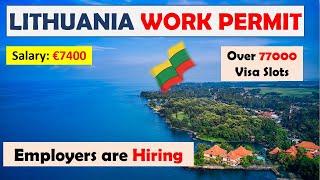 Lithuania 2025 Free Work Permit | How to Get Work Visa & Permit | Europe Job | Owafk Africa