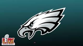 Philadelphia Eagles ( 2025 NFC CHAMPIONS)  1 HR LOGO LOOP, WALLPAPER, BACKGROUND NO SOUND.