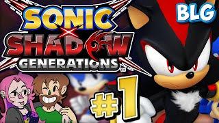 Lets Play Sonic X Shadow Generations (BLIND) - Part 1 - Aboard the ARK