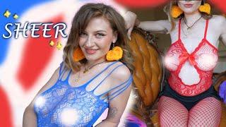 SHEER BODYSUIT TRY ON HAUL! | MEMORIAL DAY