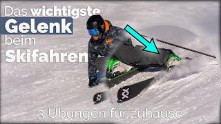 Warum ist das Sprunggelenk so wichtig fürs Skifahren? (+ 3 Übungen für zu Hause)