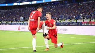 legendary counter-attack by Oscar and Wu Lei in Shanghai Derby