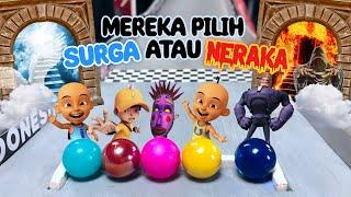 MEREKA MASUK SURGA ATAU NERAKA??!! Balap Kelereng akan Menentukan!! | Marble Run Indonesia