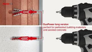 fischer DUOPOWER - A combination of power and intelligence | Screwfix