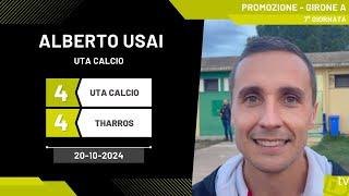 Alberto Usai cenatrocampista Uta Calcio 20-10-2024 - Diario Sportivo