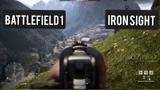 Battlefield 1 - Iron Sight Sniping BEST MOMENTS