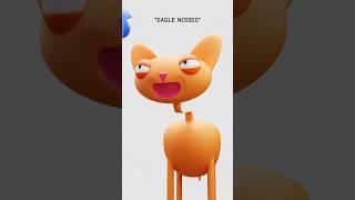 Eagle-Mode Activated (Animation Meme) @Nirami #funny #cat #animation #meme