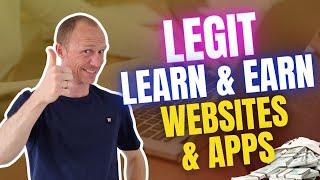 4 LEGIT Learn and Earn Websites and Apps (Options for ALL)