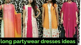 Long party wear dresses/beautiful dresses for marriage function (Ani Style)hindi