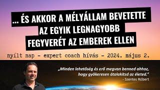 MIÉRT VESZÉLYES A HASZONTALANSÁG REZGÉSE BENNÜNK? (Expert Coach Hívás)