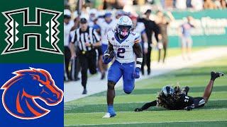 #17 Boise State vs Hawaii 2024 Highlights