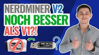 Nerdminer V2 Bitcoin Solo Mining in 2  Gen Besser als Vorgänger