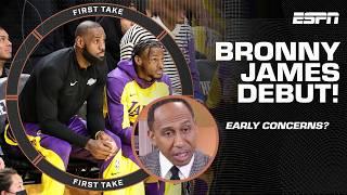 Stephen A. thinks LeBron & Bronny’s special moment WON’T come without scrutiny  | First Take