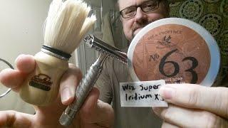 Just A Shave: Timeless SS .68 Sclpd - Wizamet Iridium Spr Xtr Stnlss (7) - PDP No. 63 - Semogue 2000