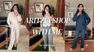 ARITZIA SPRING 2025| TRY ON SHOP WITH ME!