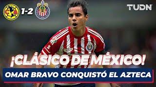 Héroes del Clásico: ¡Omar Bravo le clava DOBLETE al América I AP2015 I TUDN