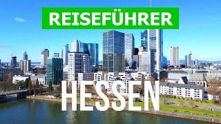 Hessen, Deutschland | Stadt Frankfurt, Wiesbaden, Kassel, Darmstadt | Drohne 4k Video | Hessen 4k