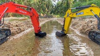 Story Line : RC Excavator HITACHI & JCB Making Estaury NEW