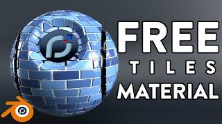 FREE Tiles Material | Blender | Pixel Insane