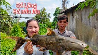 Hôm Nay Mai , Anh Sang Mấy Đứa Xuống Nhà Bà Nội Nấu Lẩu Cá Lăng Ăn