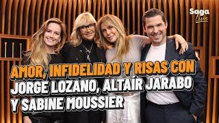 Jorge Lozano, Altaír Jarabo y Sabine: Revelaciones SIN CENSURA con Adela Micha | Saga Live