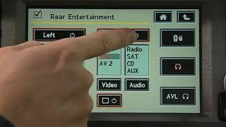 2007 Range Rover - Rear Seat Entertainment Controls and Operation - L322 Owner's Guide