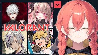 【 Valorant 】にじフルパああああ！！w/えくす先輩・りりむ先輩・葛葉先輩・不破先輩【にじさんじ/獅子堂あかり】
