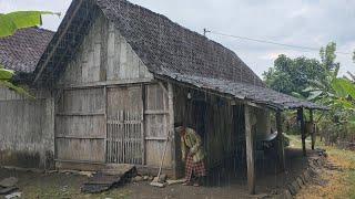 Wow Hujan di Desa Terpencil Suku Jawa Semakin Syahdu Bikin Rindu Jaman Dulu