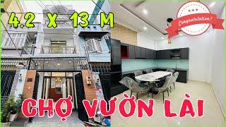 Bán nhà chợ vườn lài quận 12 (ms 6385) Nhà đúc 4 tấm, sổ hồng riêng