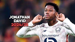 Jonathan David 2024/25 - Best Skills, Goals & Assists | HD